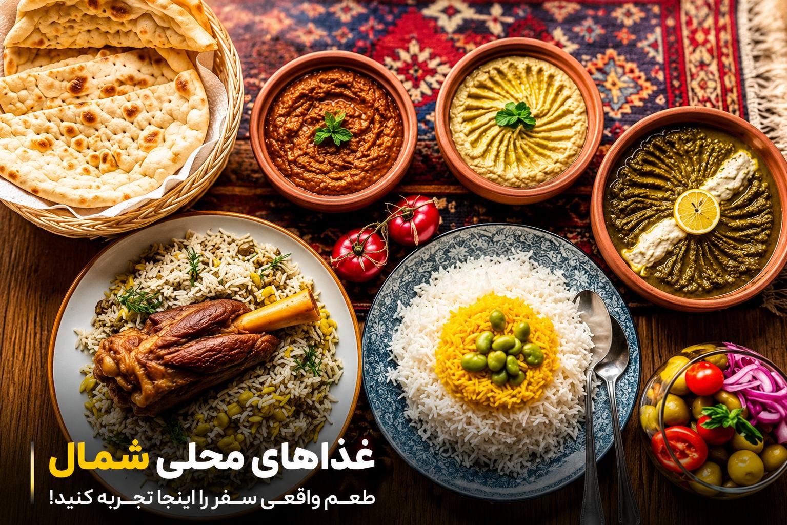 غذاهای محلی شمال که نباید از دست بدهید