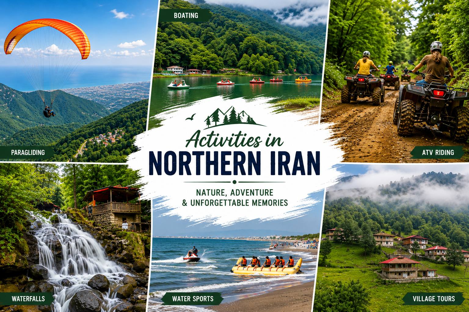 North Iran Attractions | Best Coastal, Forest &#۰۳۸; Adventure Activities in Northern Iran