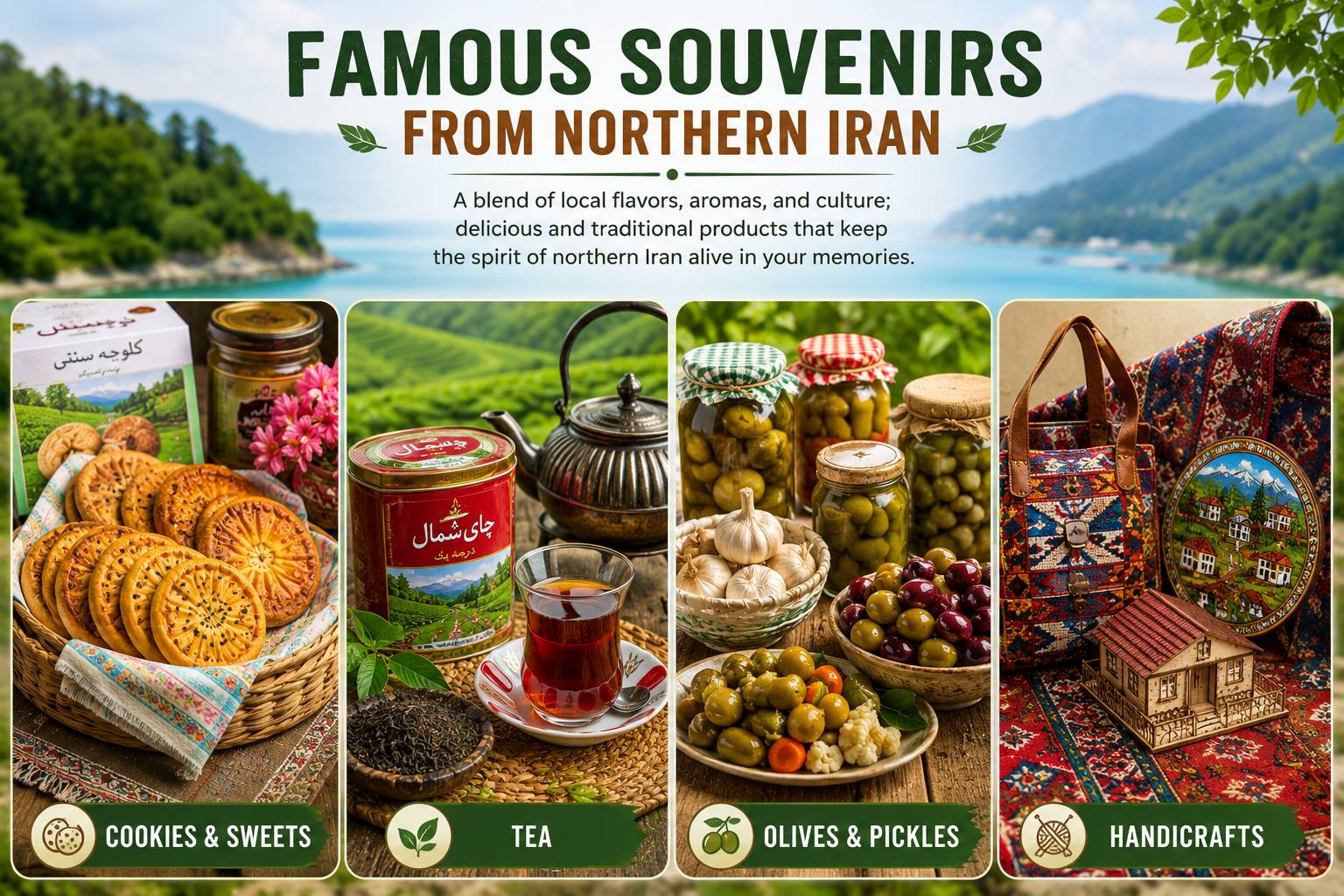 Northern Iran Souvenirs