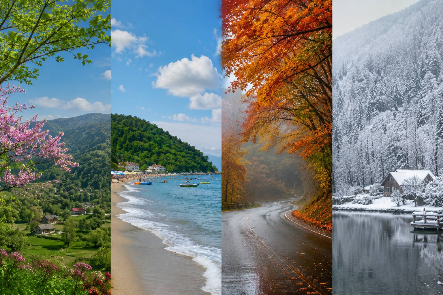 بهترین زمان سفر به شمال ایران