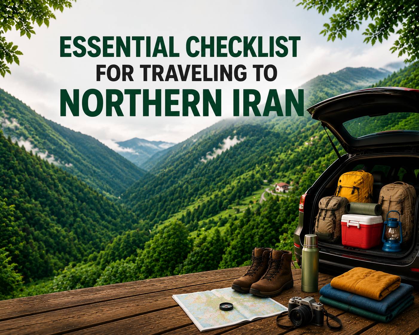 Essential Packing Checklist for Traveling to Northern Iran