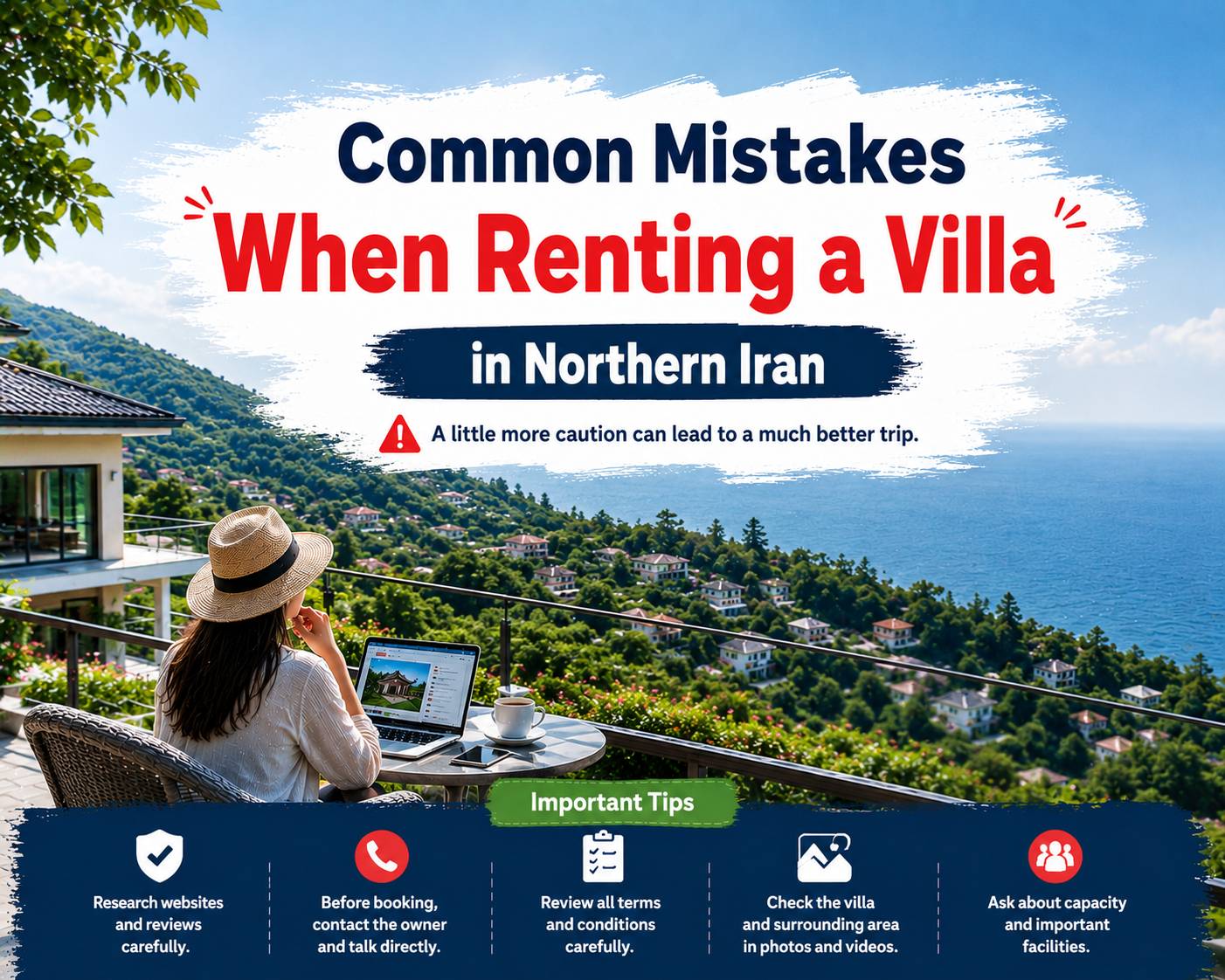 Common Mistakes When Renting a Villa in Northern Iran