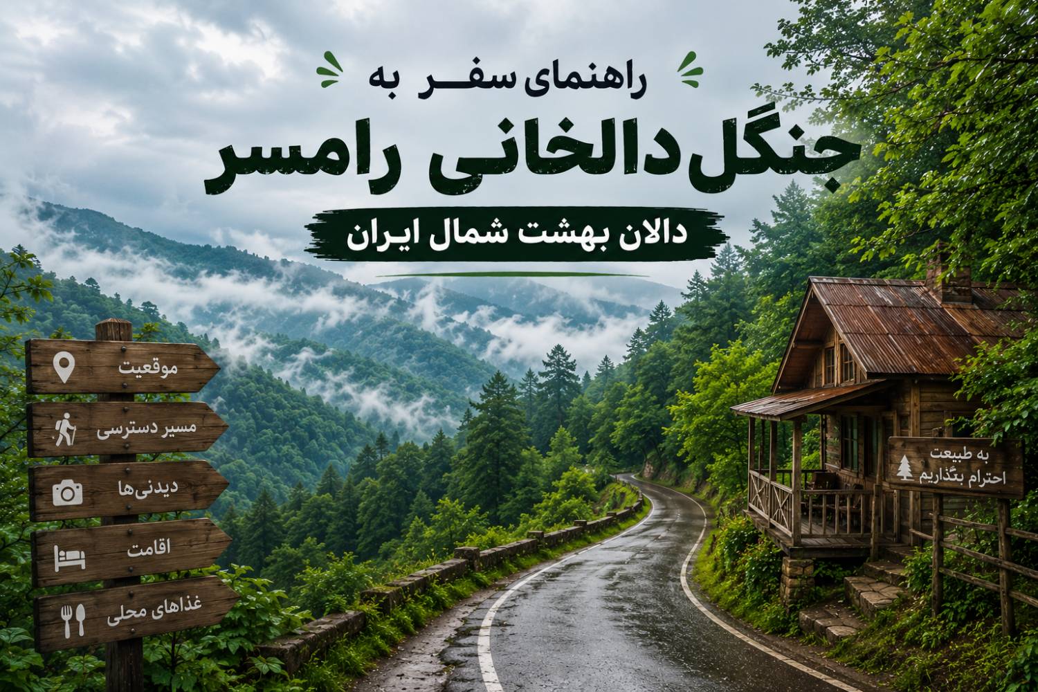راهنمای سفر به جنگل دالخانی رامسر؛ دالان بهشت شمال ایران