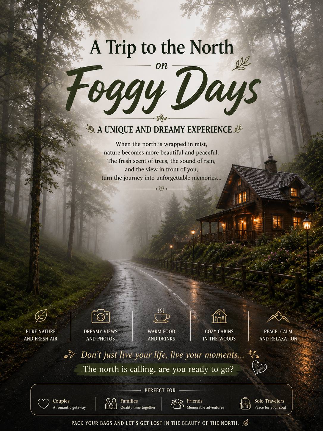 Traveling to Northern Iran on Foggy Days; A Dreamlike Experience