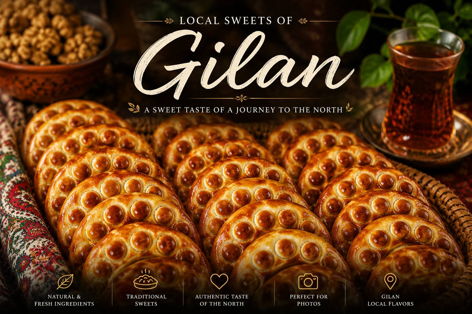 Traditional Sweets of Gilan You Must Try